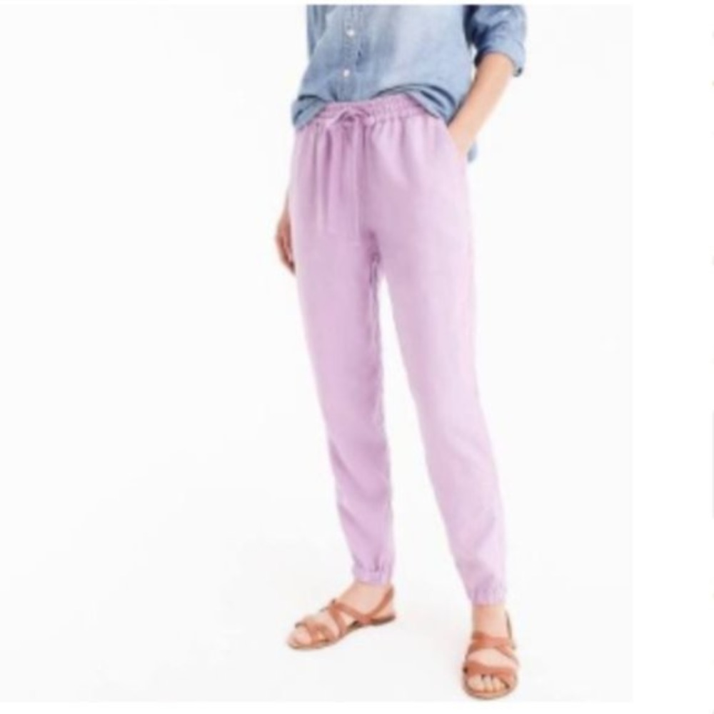 J. Crew Pink Jogger Pants - Picture 6 of 6
